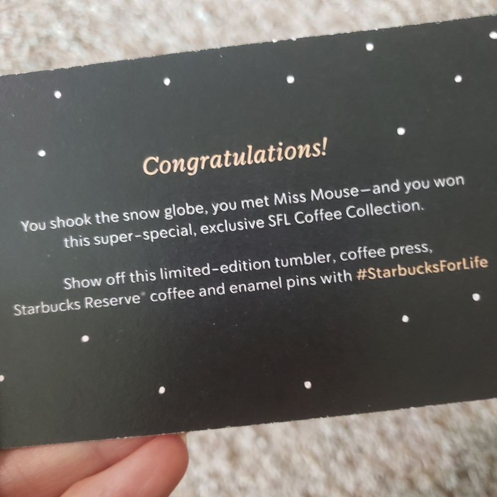 Rare Starbucks Holiday/Christmas Travel Tumbler, brand new! - Picture 7 of 7